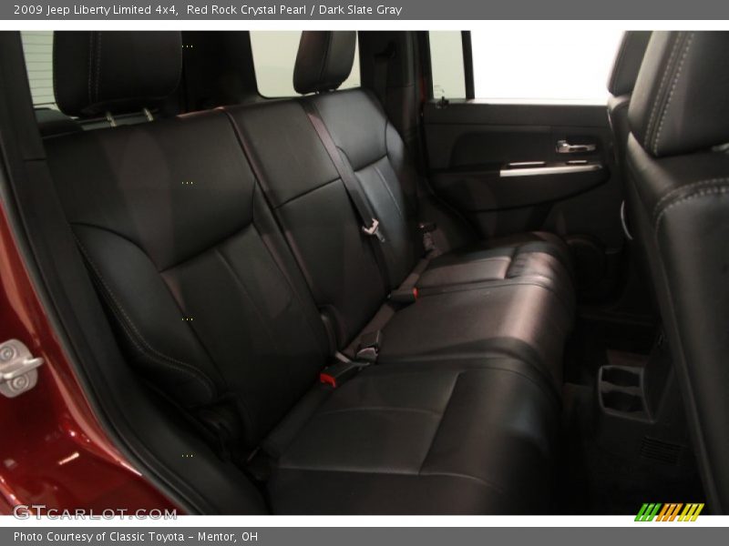 Red Rock Crystal Pearl / Dark Slate Gray 2009 Jeep Liberty Limited 4x4