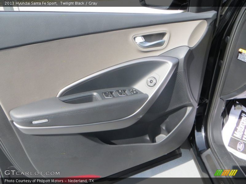 Twilight Black / Gray 2013 Hyundai Santa Fe Sport