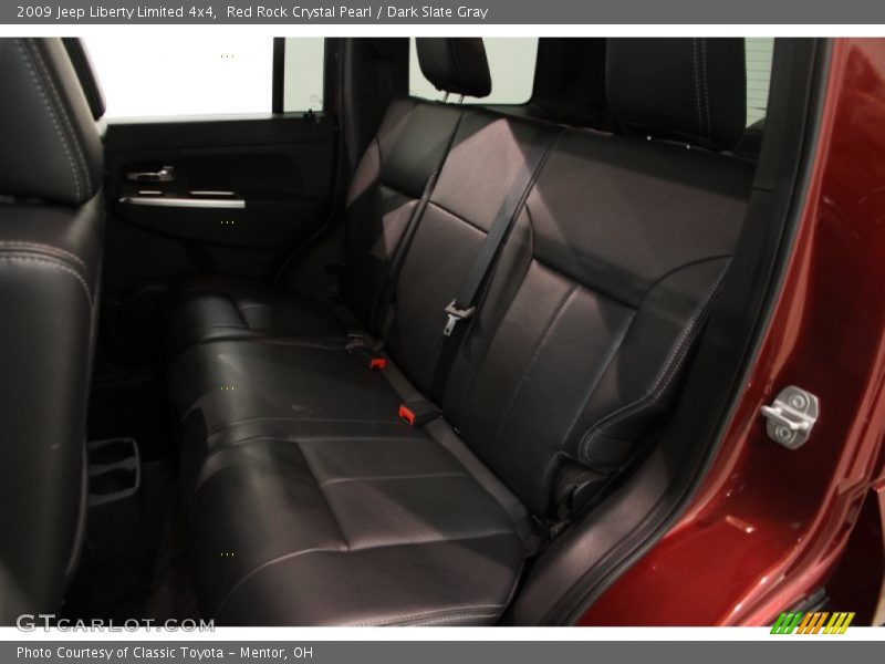 Red Rock Crystal Pearl / Dark Slate Gray 2009 Jeep Liberty Limited 4x4