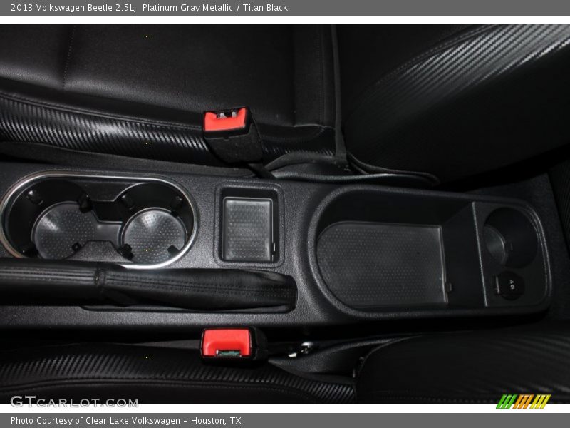 Platinum Gray Metallic / Titan Black 2013 Volkswagen Beetle 2.5L