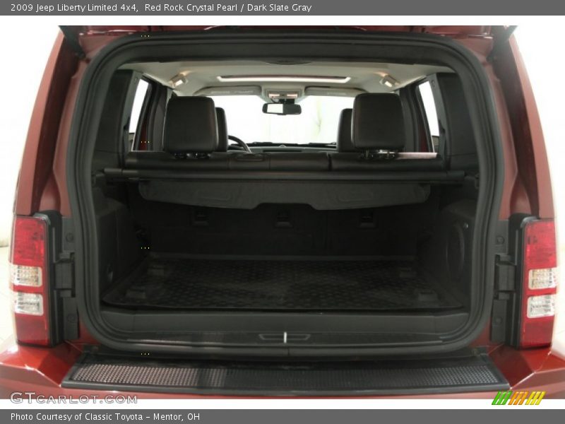 Red Rock Crystal Pearl / Dark Slate Gray 2009 Jeep Liberty Limited 4x4