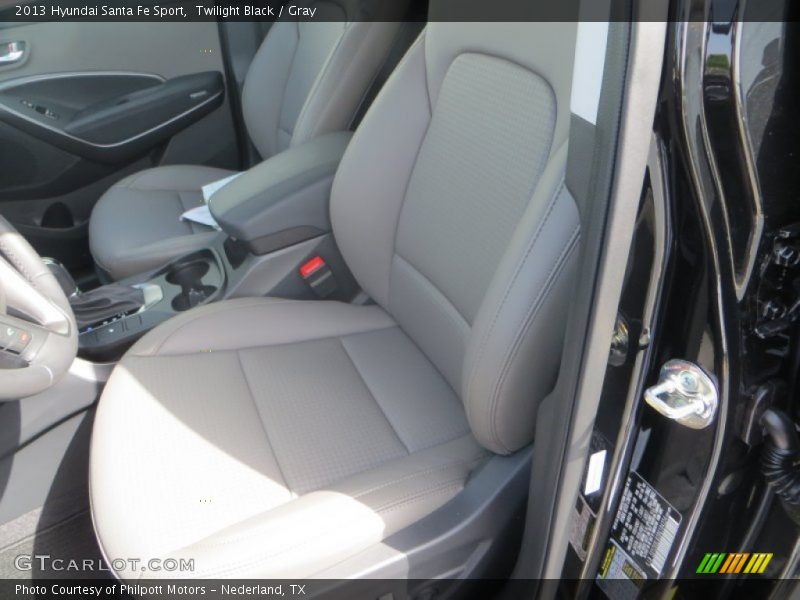 Twilight Black / Gray 2013 Hyundai Santa Fe Sport