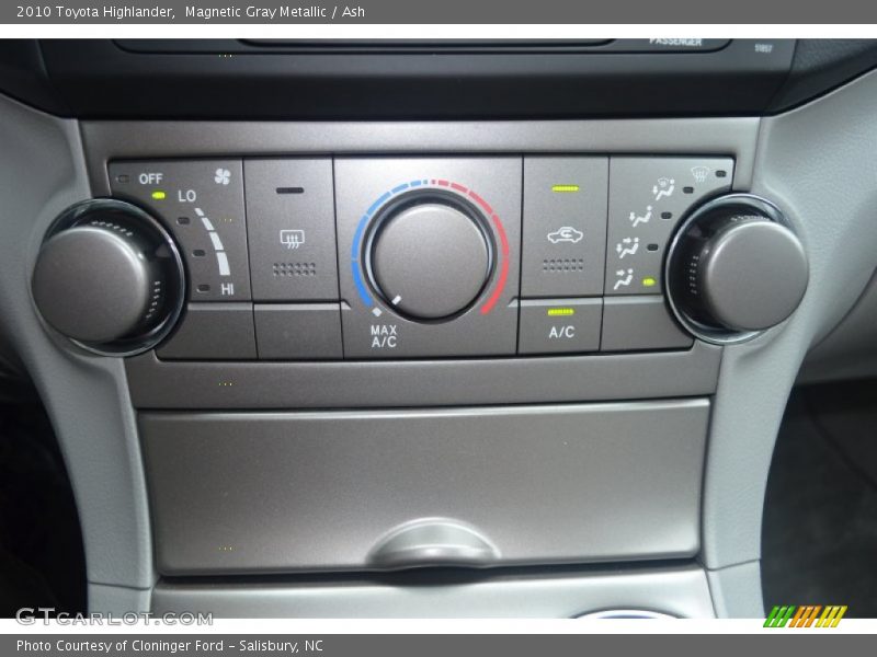 Magnetic Gray Metallic / Ash 2010 Toyota Highlander