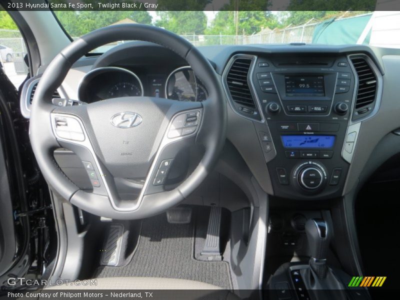 Twilight Black / Gray 2013 Hyundai Santa Fe Sport