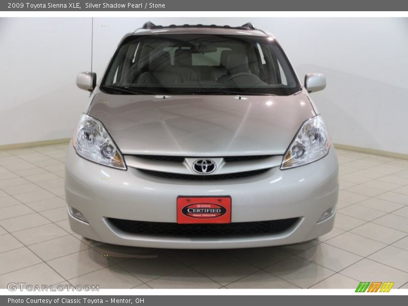 Silver Shadow Pearl / Stone 2009 Toyota Sienna XLE