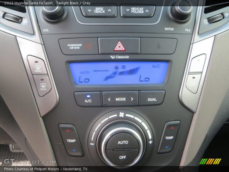 Twilight Black / Gray 2013 Hyundai Santa Fe Sport