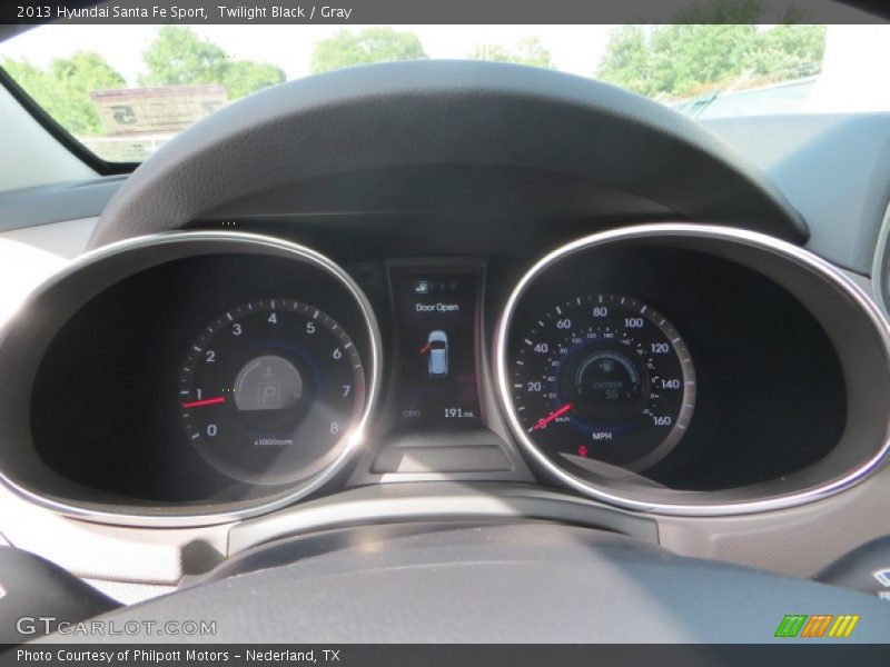 Twilight Black / Gray 2013 Hyundai Santa Fe Sport