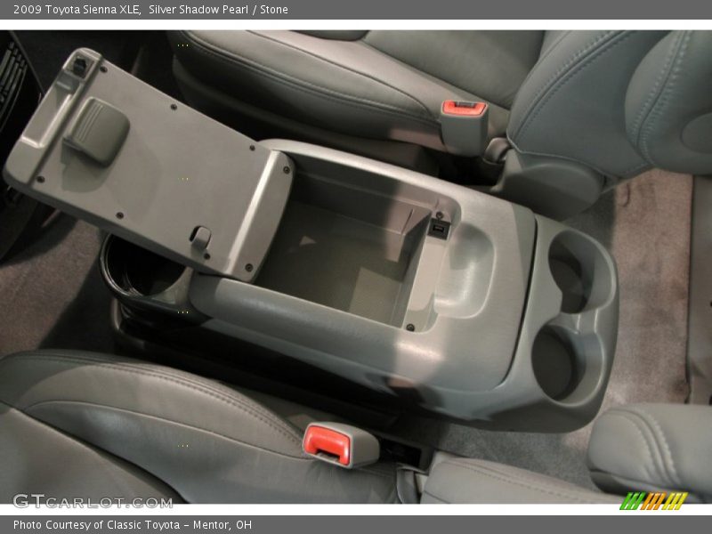 Silver Shadow Pearl / Stone 2009 Toyota Sienna XLE