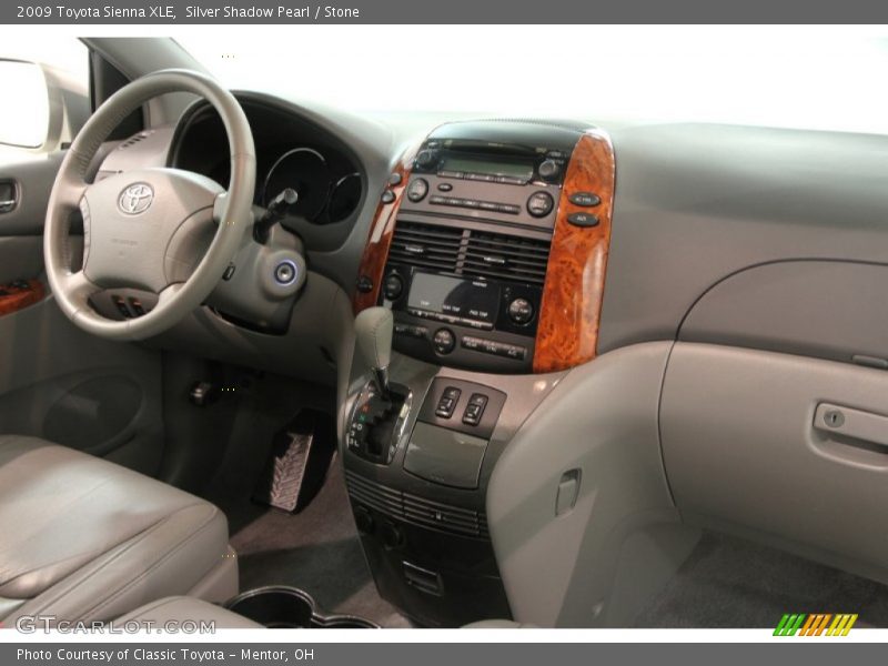 Silver Shadow Pearl / Stone 2009 Toyota Sienna XLE