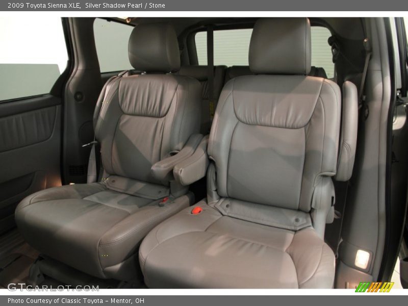 Silver Shadow Pearl / Stone 2009 Toyota Sienna XLE