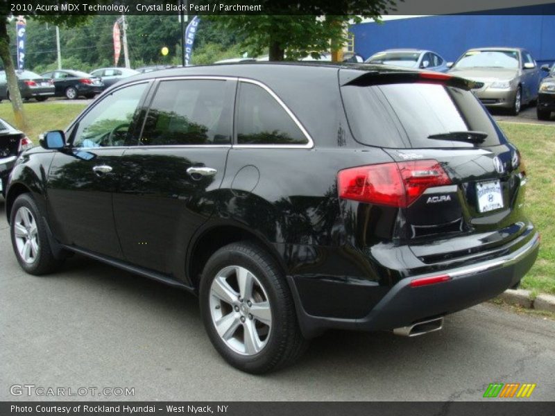 Crystal Black Pearl / Parchment 2010 Acura MDX Technology