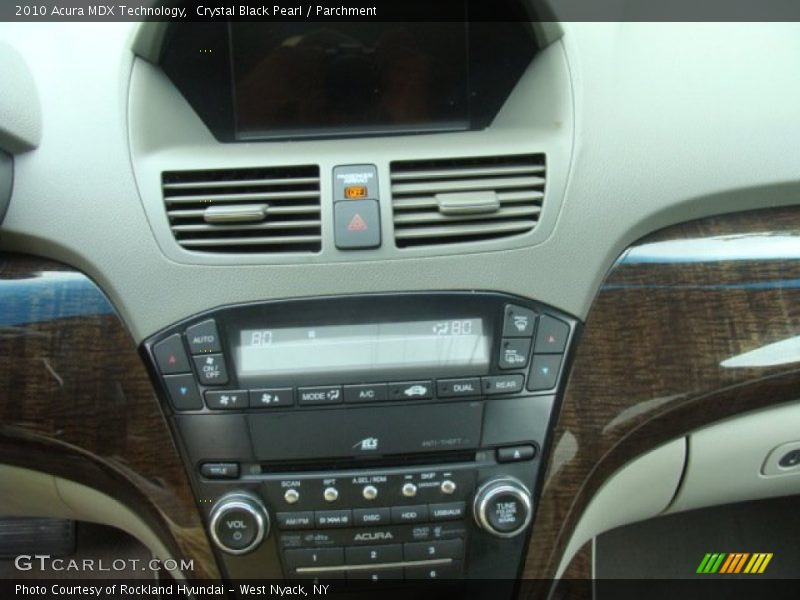 Crystal Black Pearl / Parchment 2010 Acura MDX Technology