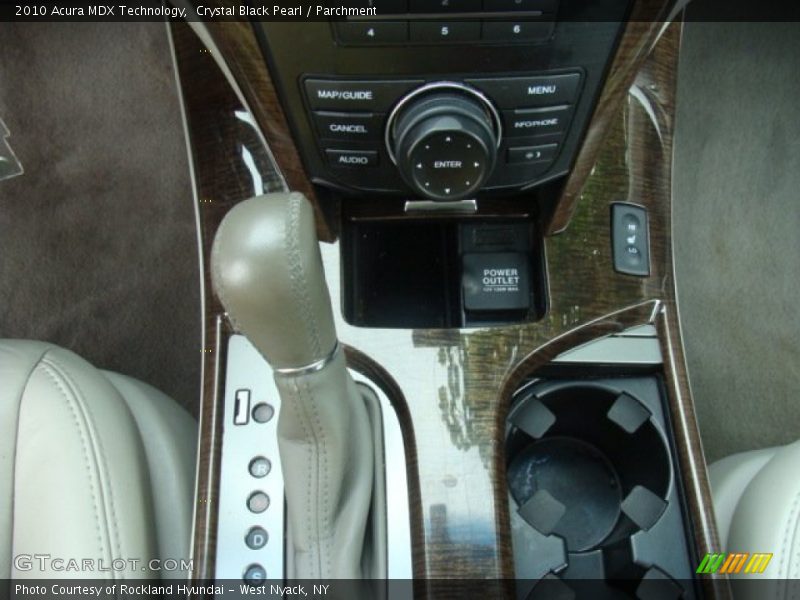 Crystal Black Pearl / Parchment 2010 Acura MDX Technology