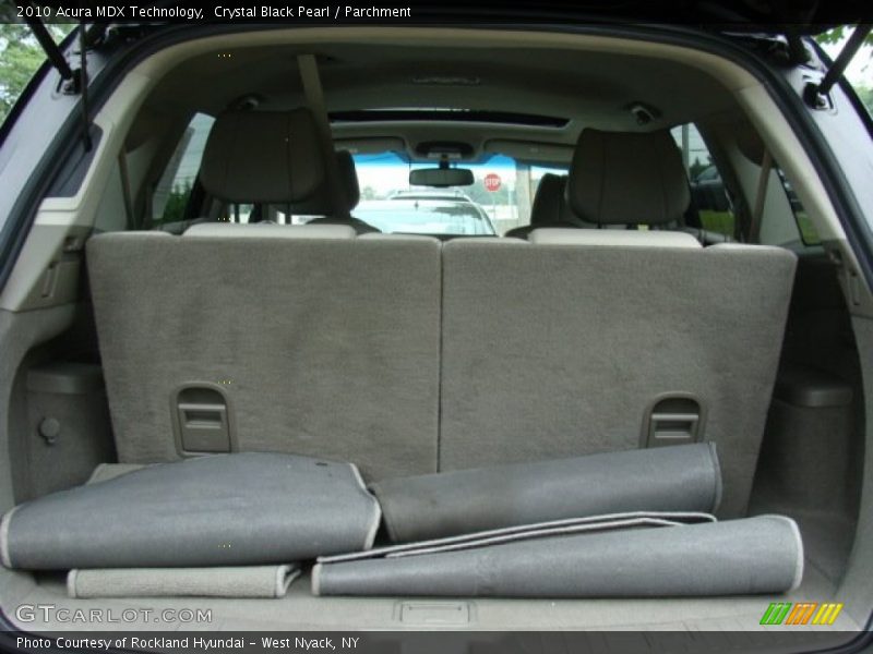 Crystal Black Pearl / Parchment 2010 Acura MDX Technology
