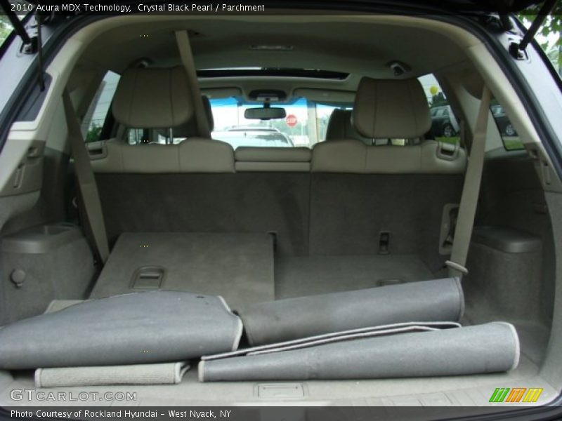 Crystal Black Pearl / Parchment 2010 Acura MDX Technology