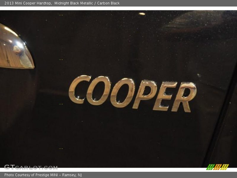 Midnight Black Metallic / Carbon Black 2013 Mini Cooper Hardtop