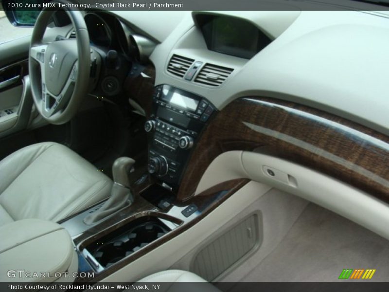 Crystal Black Pearl / Parchment 2010 Acura MDX Technology