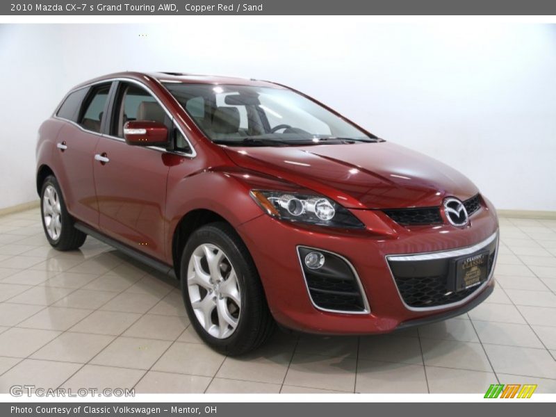 Copper Red / Sand 2010 Mazda CX-7 s Grand Touring AWD