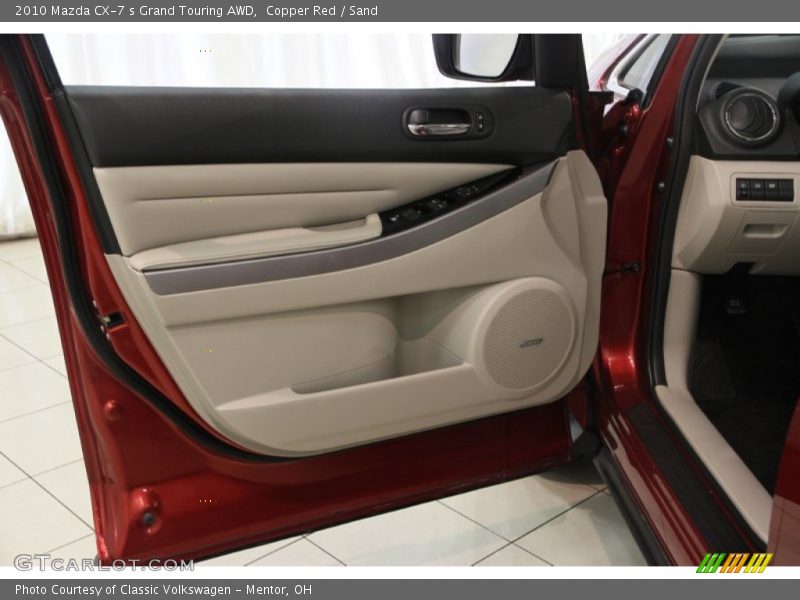 Door Panel of 2010 CX-7 s Grand Touring AWD