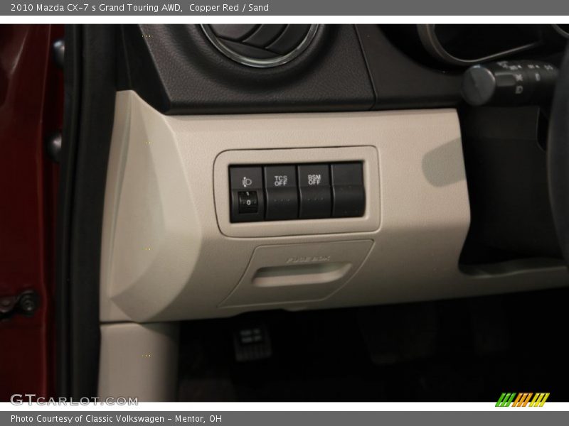 Copper Red / Sand 2010 Mazda CX-7 s Grand Touring AWD