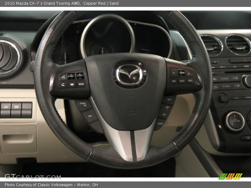  2010 CX-7 s Grand Touring AWD Steering Wheel