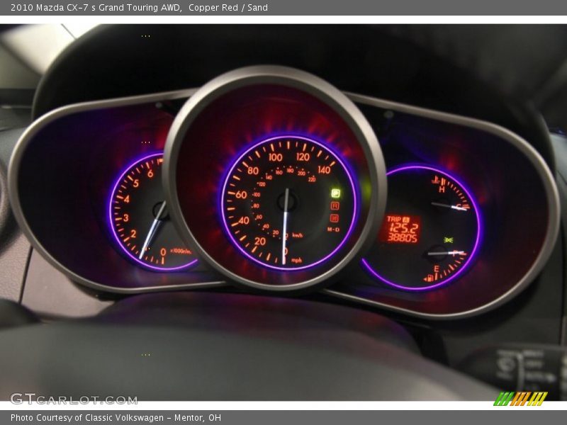  2010 CX-7 s Grand Touring AWD s Grand Touring AWD Gauges