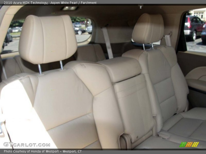 Aspen White Pearl / Parchment 2010 Acura MDX Technology