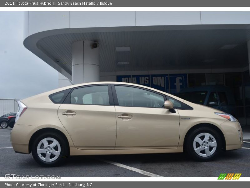 Sandy Beach Metallic / Bisque 2011 Toyota Prius Hybrid II