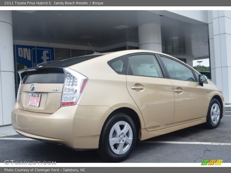 Sandy Beach Metallic / Bisque 2011 Toyota Prius Hybrid II
