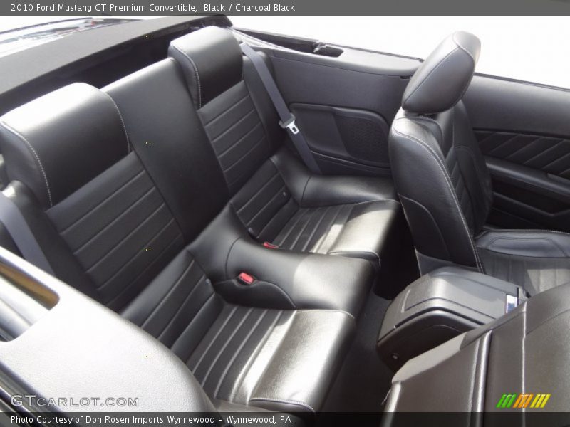 Black / Charcoal Black 2010 Ford Mustang GT Premium Convertible