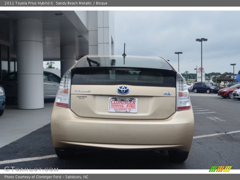 Sandy Beach Metallic / Bisque 2011 Toyota Prius Hybrid II