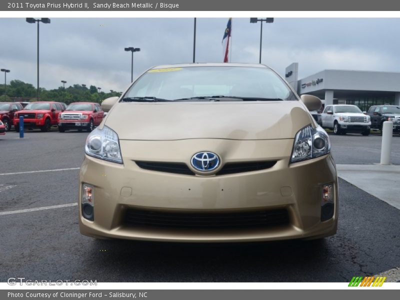 Sandy Beach Metallic / Bisque 2011 Toyota Prius Hybrid II