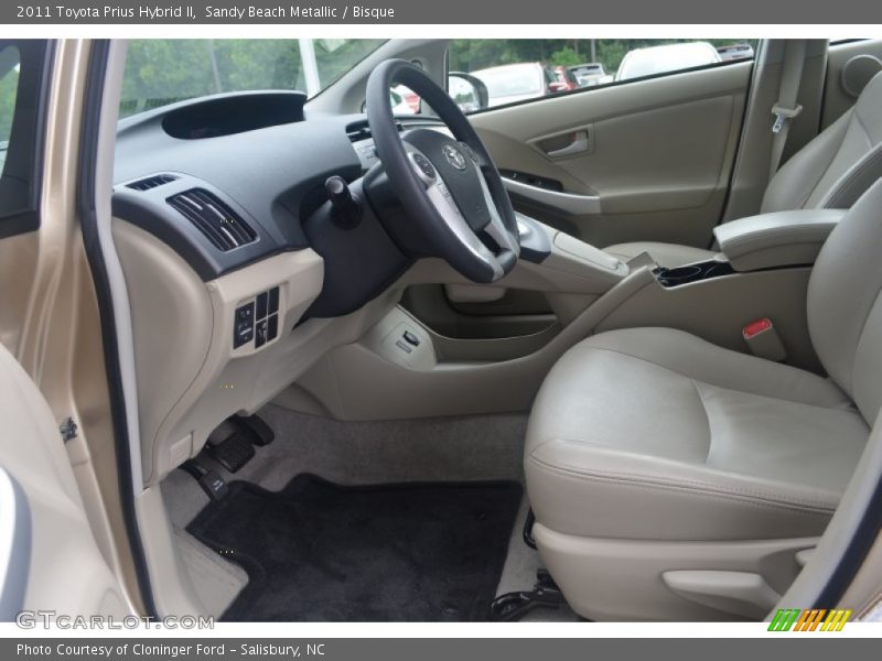 Sandy Beach Metallic / Bisque 2011 Toyota Prius Hybrid II