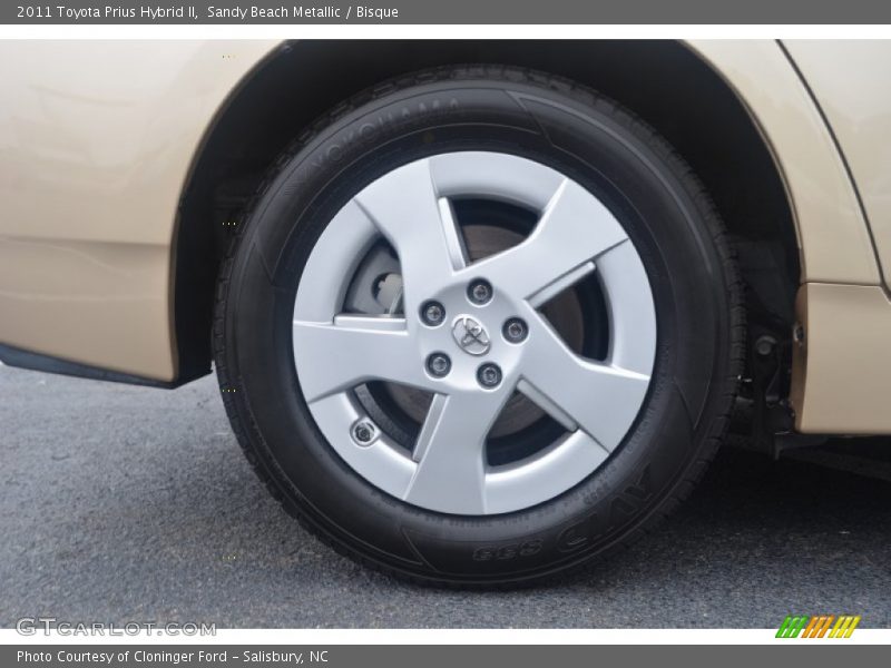 Sandy Beach Metallic / Bisque 2011 Toyota Prius Hybrid II