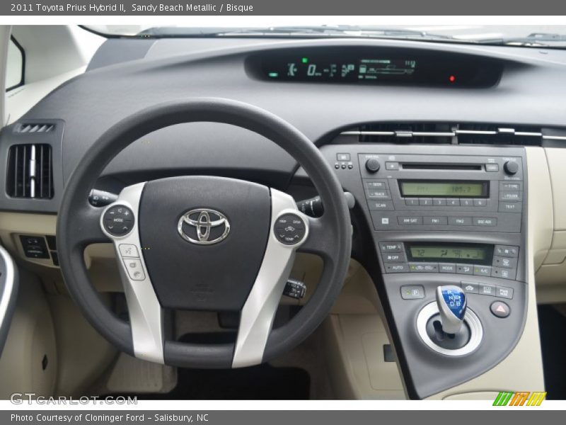 Sandy Beach Metallic / Bisque 2011 Toyota Prius Hybrid II