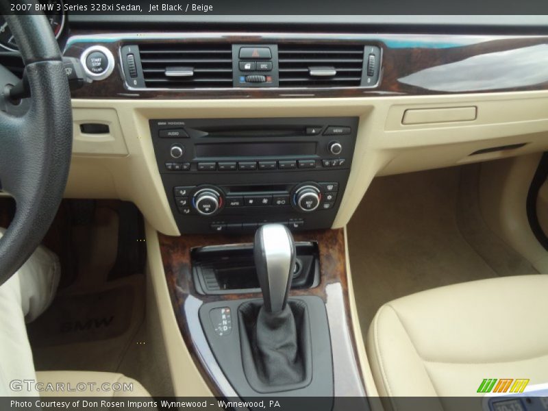 Jet Black / Beige 2007 BMW 3 Series 328xi Sedan