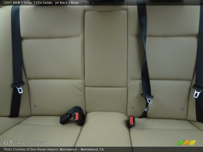 Jet Black / Beige 2007 BMW 3 Series 328xi Sedan