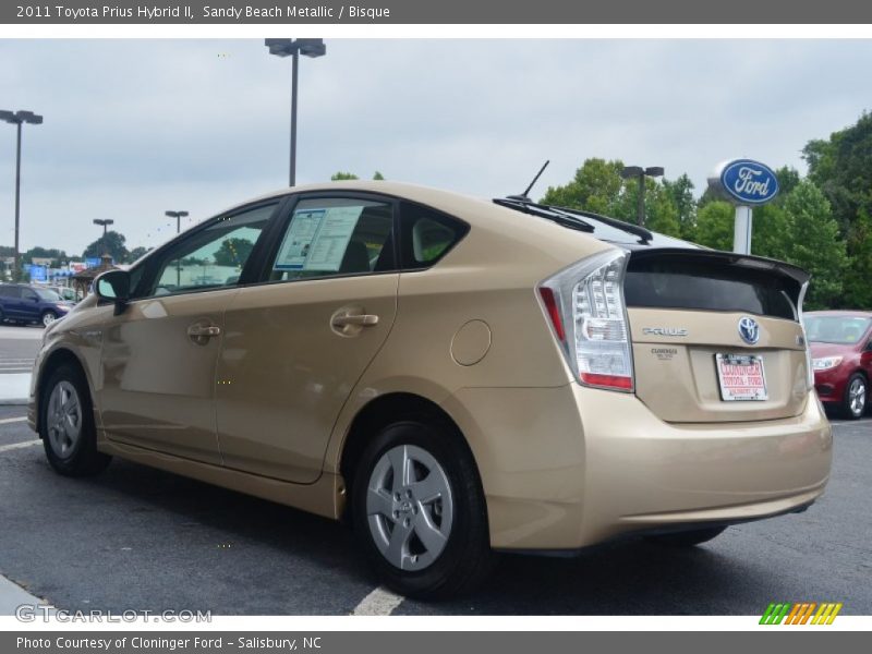 Sandy Beach Metallic / Bisque 2011 Toyota Prius Hybrid II