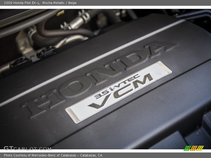 Mocha Metallic / Beige 2009 Honda Pilot EX-L