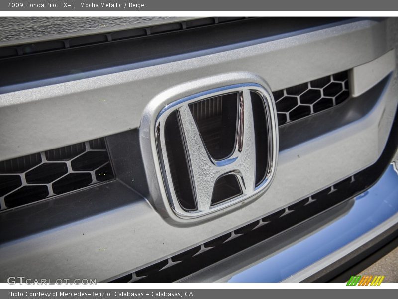 Mocha Metallic / Beige 2009 Honda Pilot EX-L