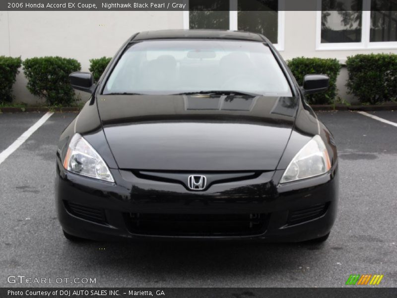 Nighthawk Black Pearl / Gray 2006 Honda Accord EX Coupe