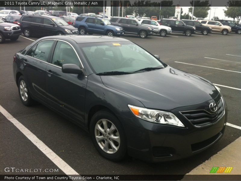 Magnetic Gray Metallic / Ash 2011 Toyota Camry LE