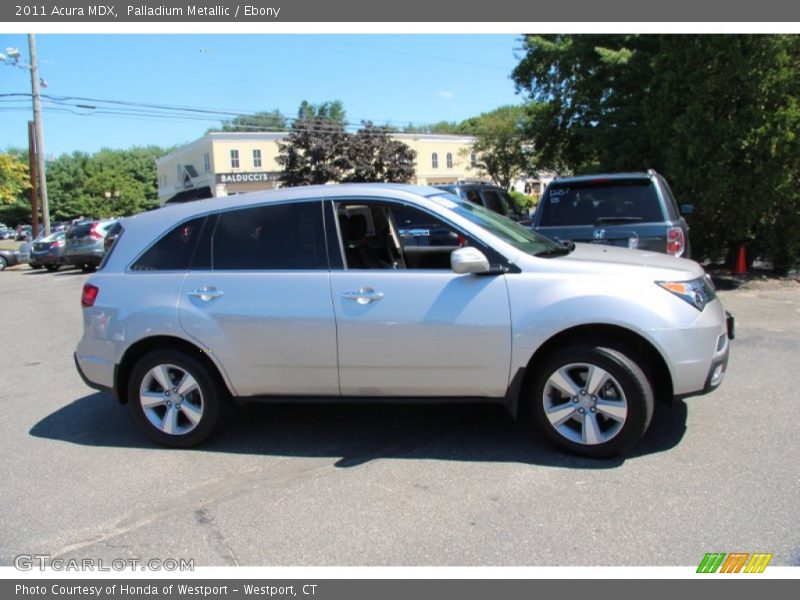 Palladium Metallic / Ebony 2011 Acura MDX