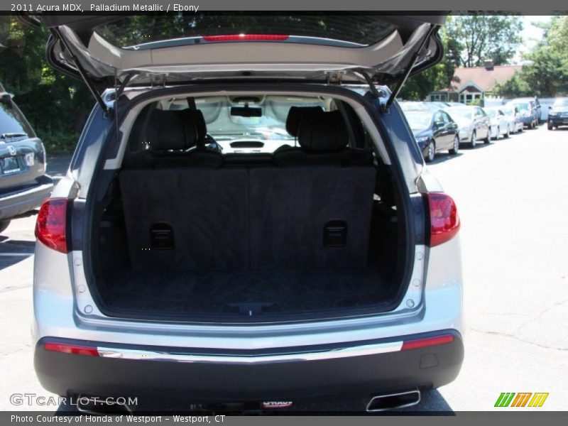 Palladium Metallic / Ebony 2011 Acura MDX