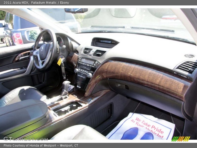 Palladium Metallic / Ebony 2011 Acura MDX