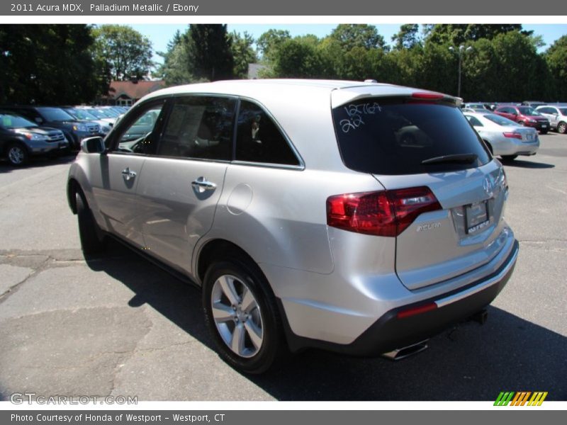 Palladium Metallic / Ebony 2011 Acura MDX