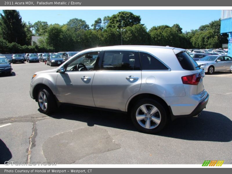 Palladium Metallic / Ebony 2011 Acura MDX