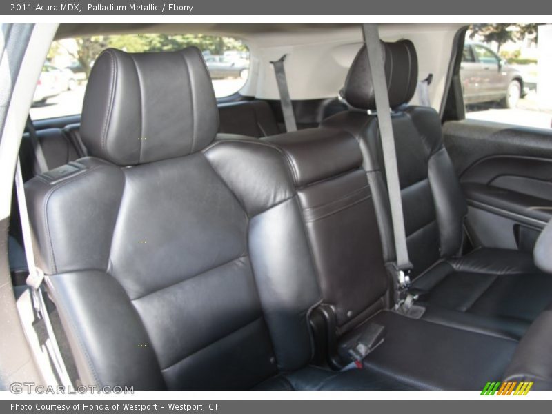 Palladium Metallic / Ebony 2011 Acura MDX