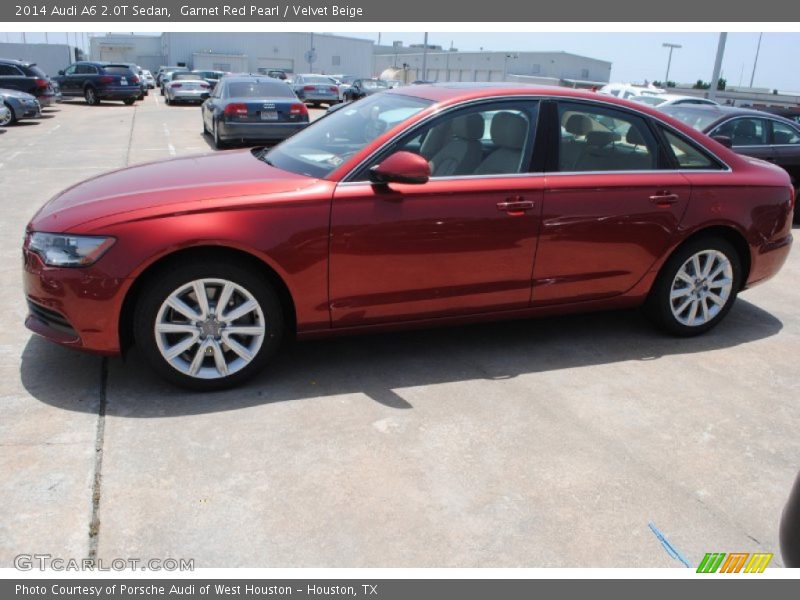  2014 A6 2.0T Sedan Garnet Red Pearl
