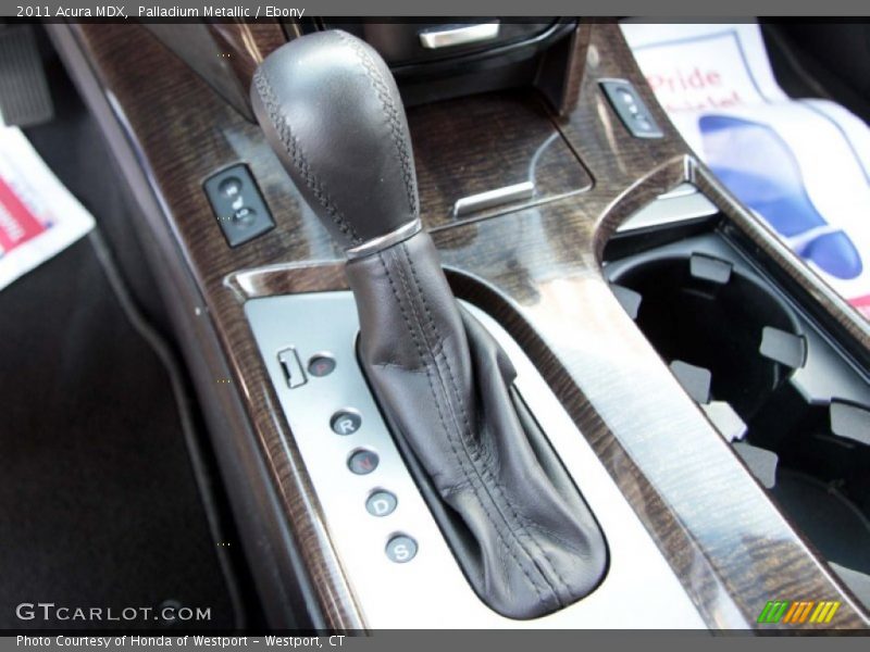 Palladium Metallic / Ebony 2011 Acura MDX
